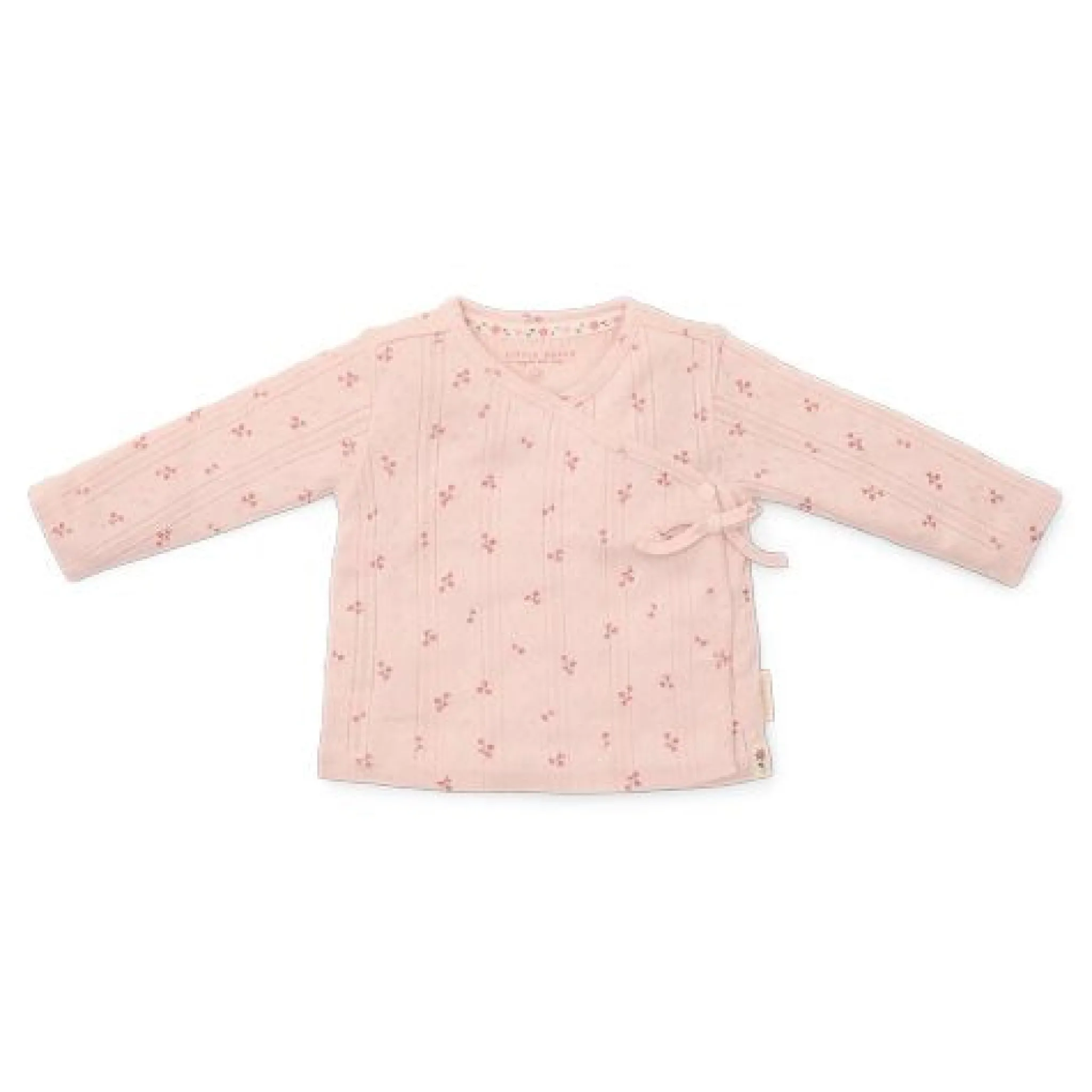 Little Dutch Shirt wrap long sleeve - Pink - Fairy Garden - Fairy Flowers Outlet