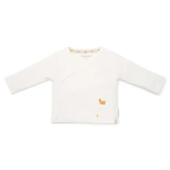 Little Dutch Shirt wrap long sleeve - White - Little Farm - Print