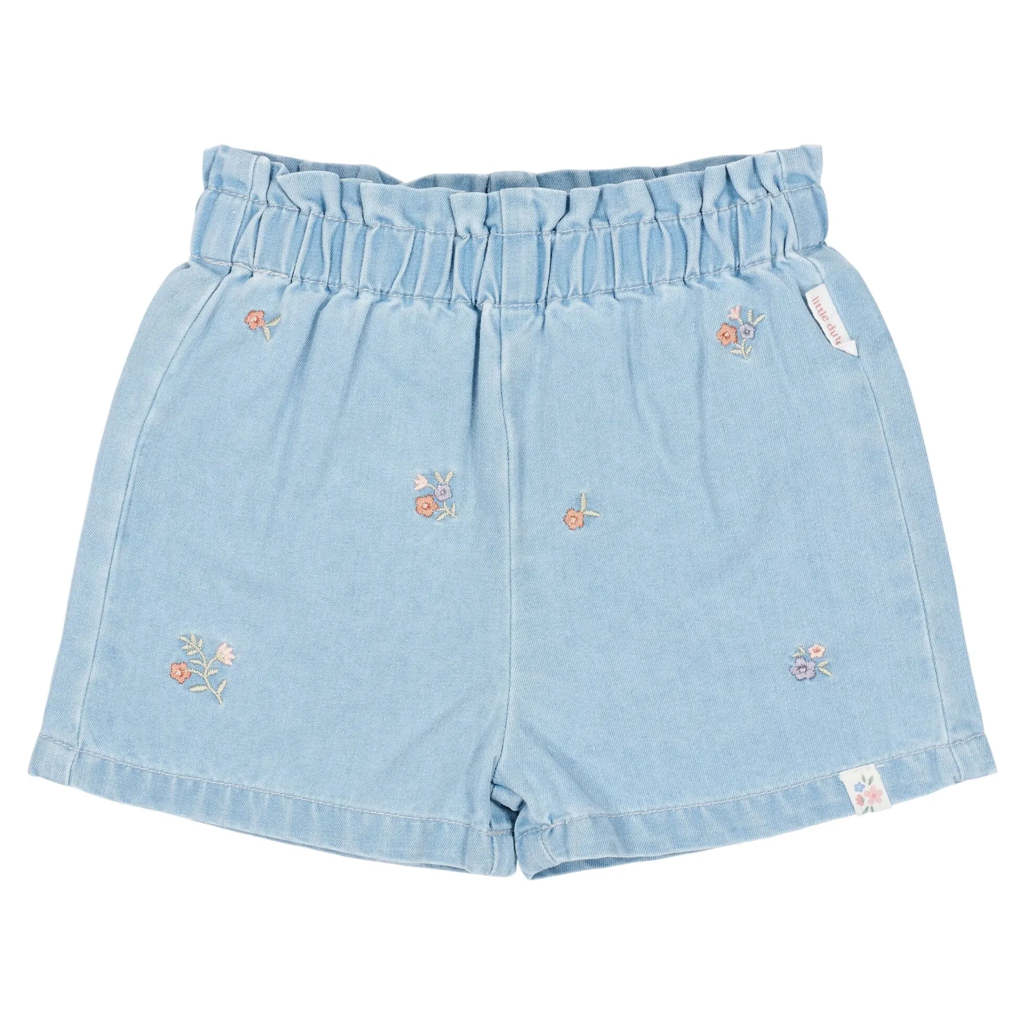 Little Dutch Shorts embroidered - Blue