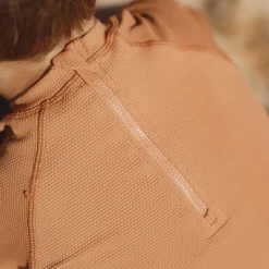 Little Dutch Short sleeve swim shirt - Brown Clearance