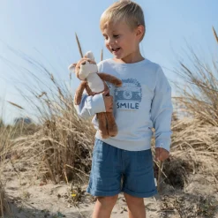 Little Dutch Shorts linen - Blue Clearance