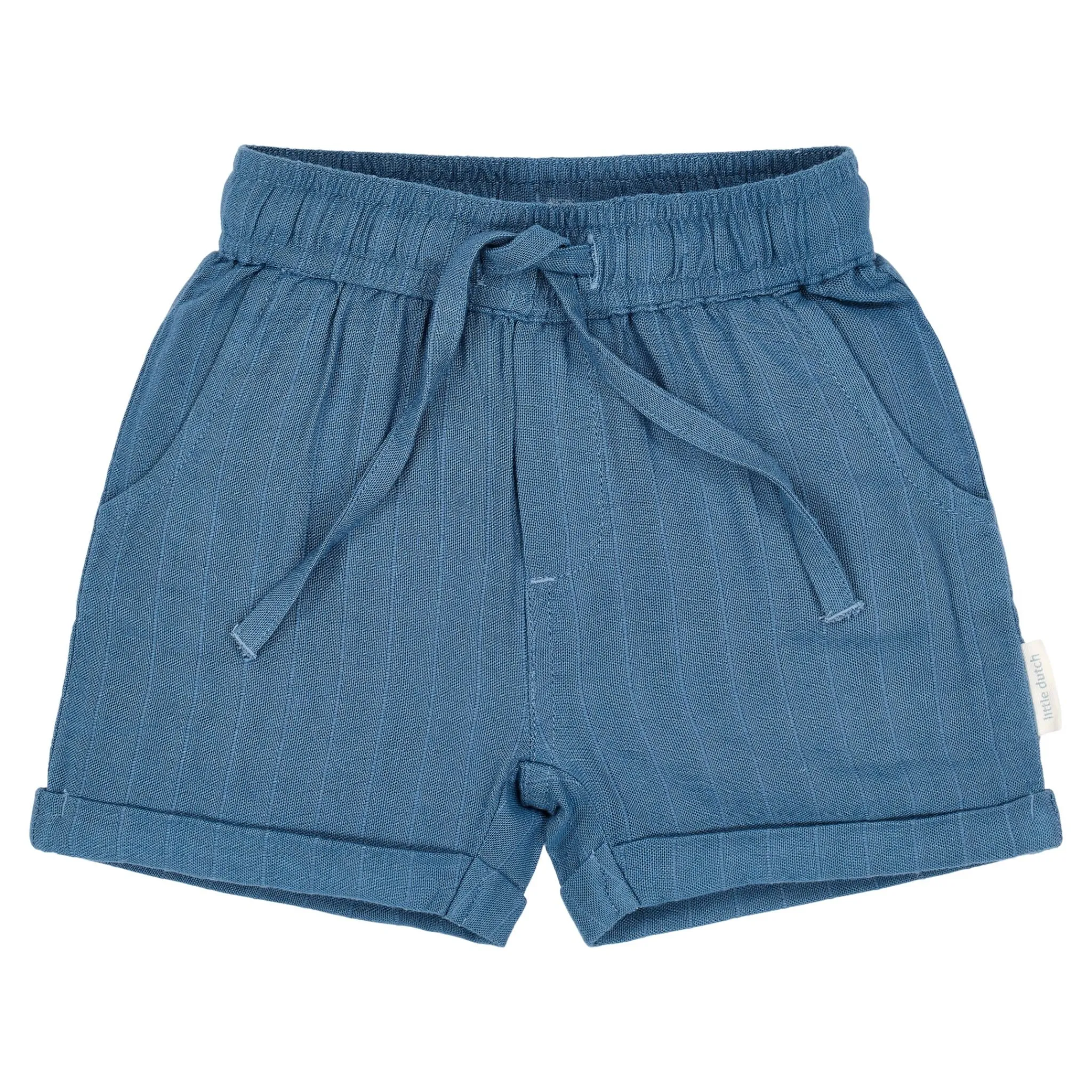 Little Dutch Shorts linen - Blue Clearance