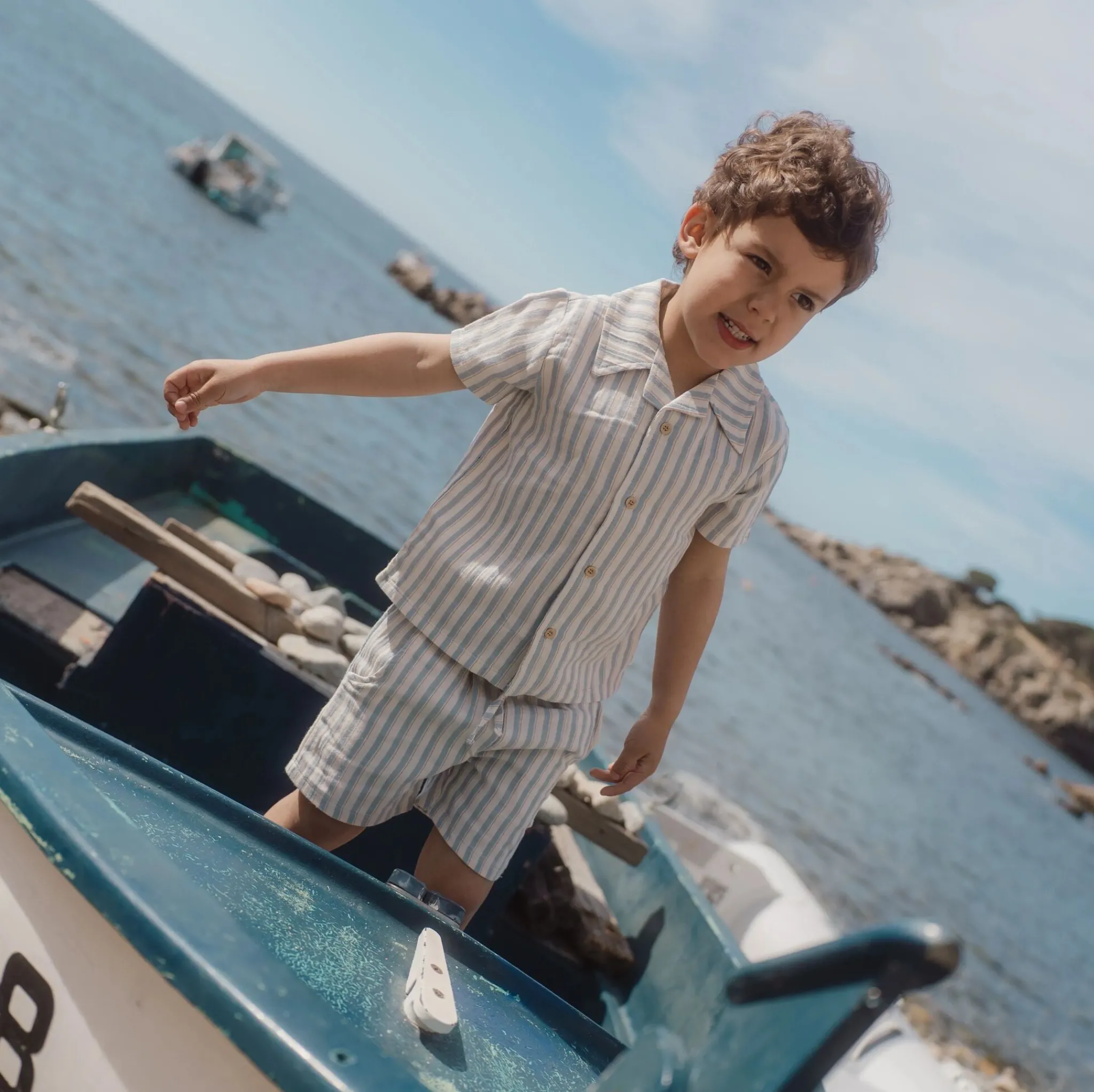 Little Dutch Shorts - Multi Stripe Clearance
