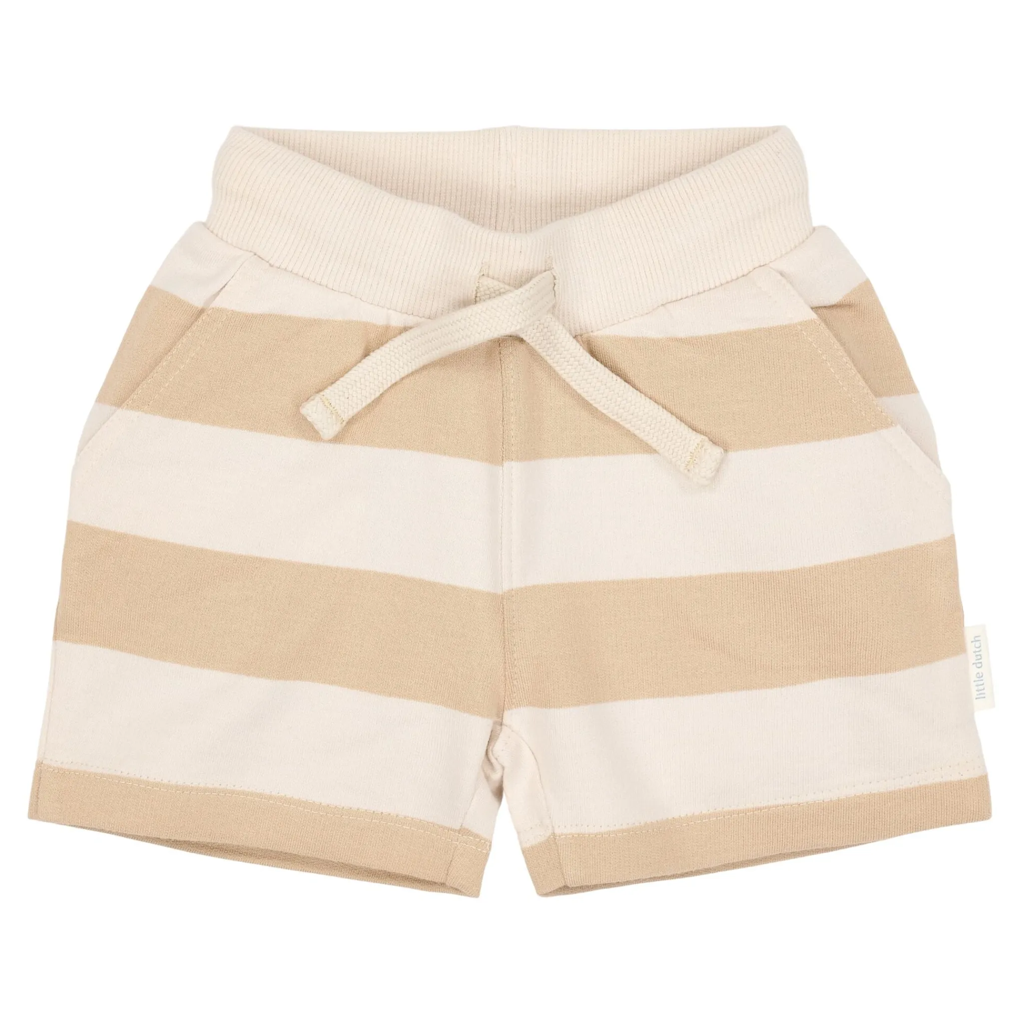Little Dutch Shorts - Sand - Biscuit Stripe