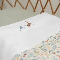 Little Dutch Single fitted sheet - Green - Essentials Discount