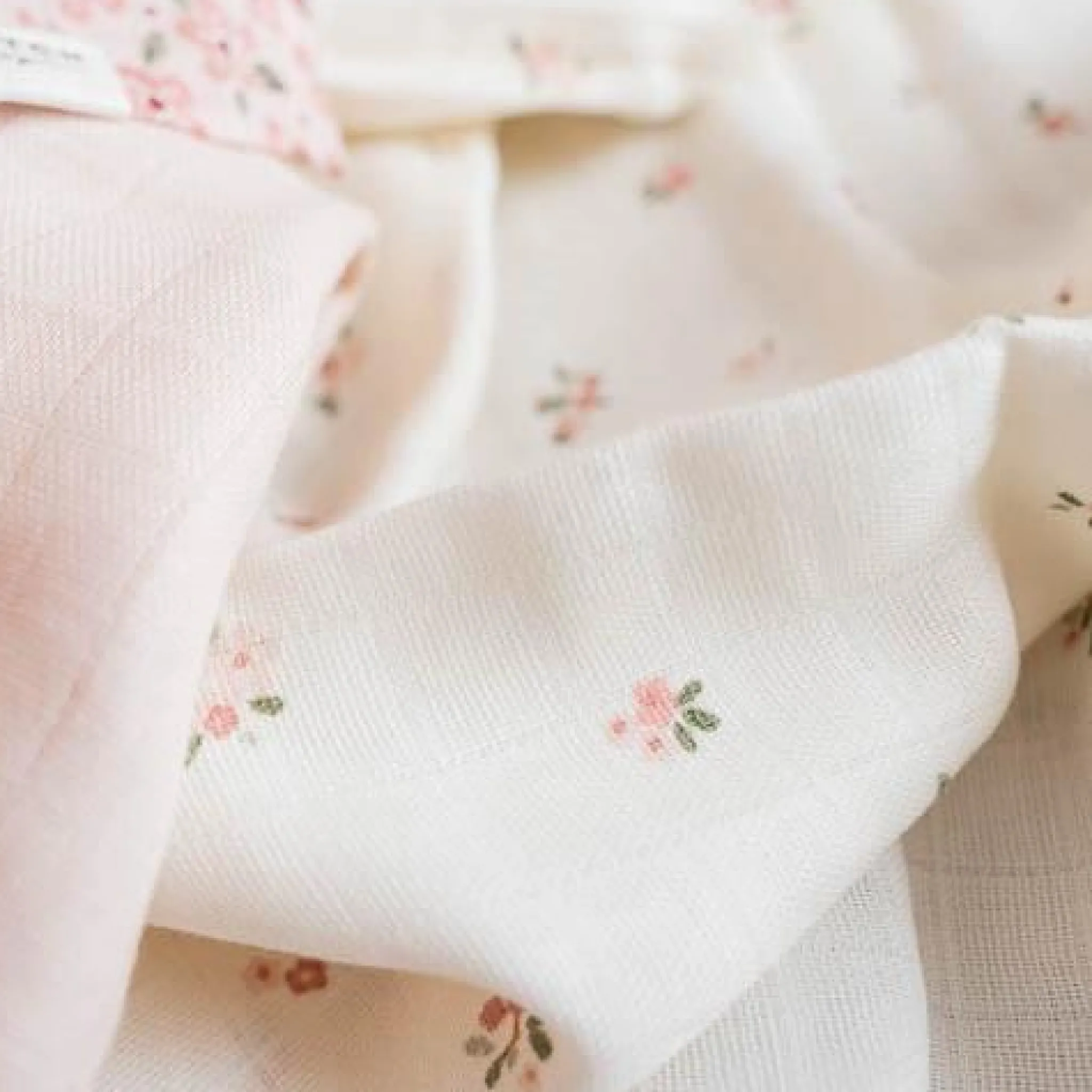 Little Dutch Sleeping bag Summer Hydrophile 110 cm - White - Size 110 cm - Fairy Garden - Fairy Blossom Online
