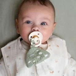 Little Dutch Sleeping bag summer muslin 90 cm - White - Size 90 cm - Forest Friends - Forest Treasures Online