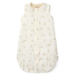 Little Dutch Sleeping bag summer – White – Size 70 cm – Newborn Naturals – Baby Bunny