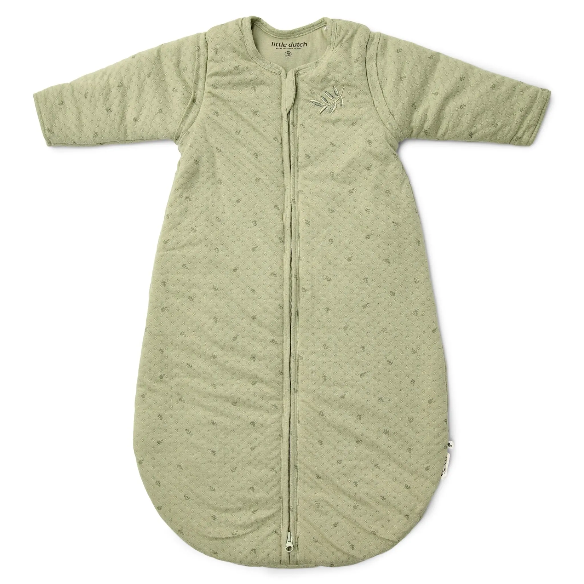 Little Dutch Sleeping bag winter – Green – Size 90 cm – Essentials Best