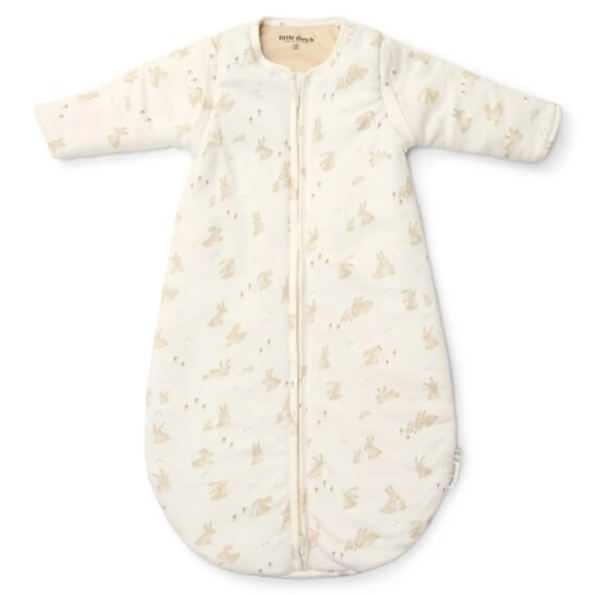 Little Dutch Sleeping bag winter – White – Size 70 cm – Newborn Naturals – Baby Bunny Online