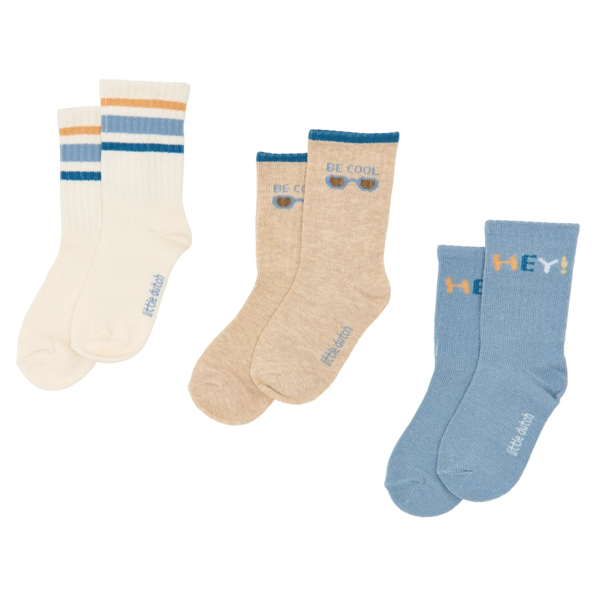 Little Dutch Socks - Set of 3 - Blue New