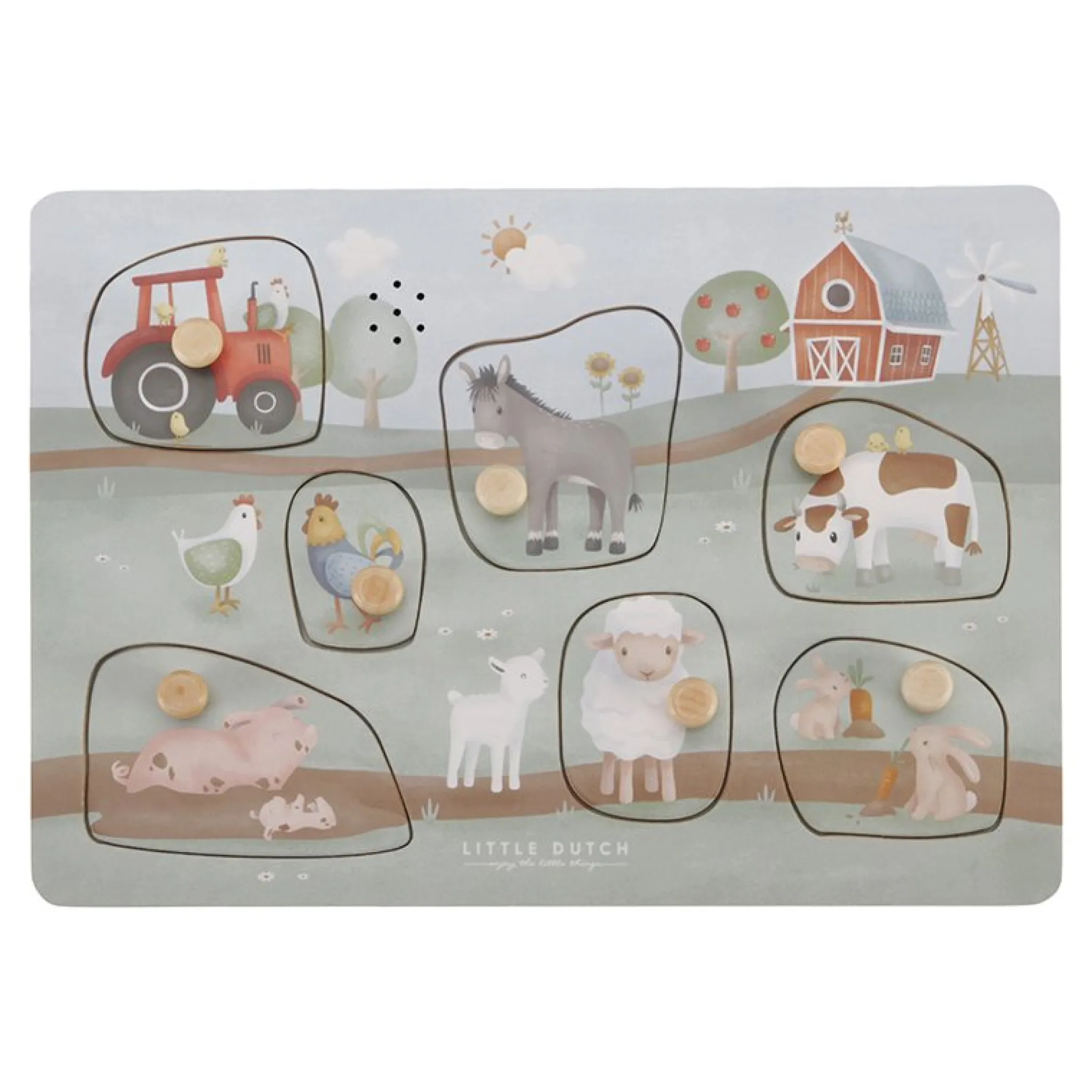 Little Dutch Sound puzzle Little Farm