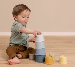 Little Dutch Stacking Cups Blue Clearance