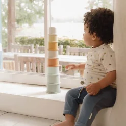 Little Dutch Stacking cups - Multicolored - Essentials Online