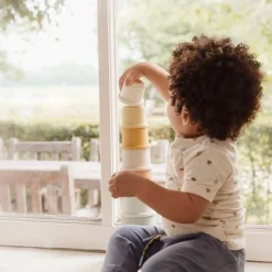 Little Dutch Stacking cups - Multicolored - Essentials Online