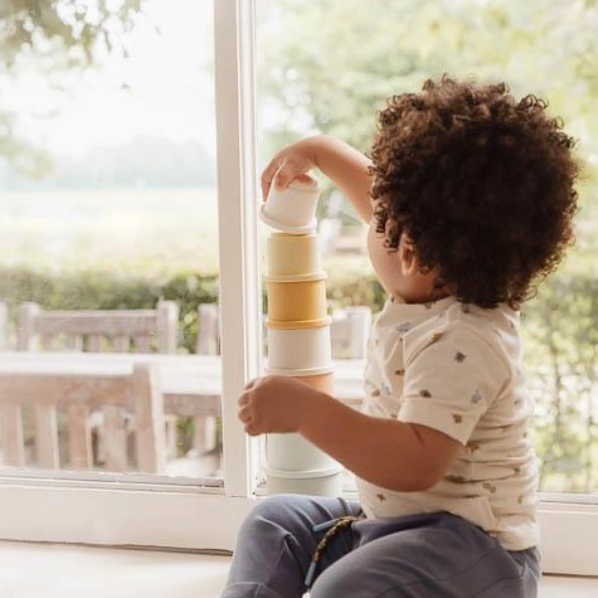 Little Dutch Stacking cups - Multicolored - Essentials Online