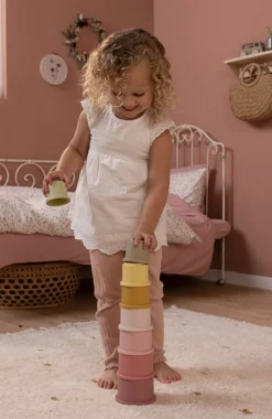 Little Dutch Stacking Cups Pink Sale