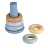 Little Dutch Stacking rings Blue plastic