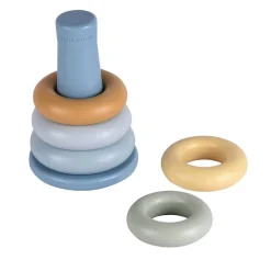 Little Dutch Stacking rings Blue plastic