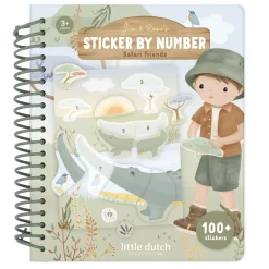 Little Dutch Sticker book by numbers - Jim Online