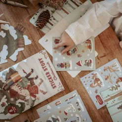 Little Dutch Sticker Christmas cards - Essentials Online