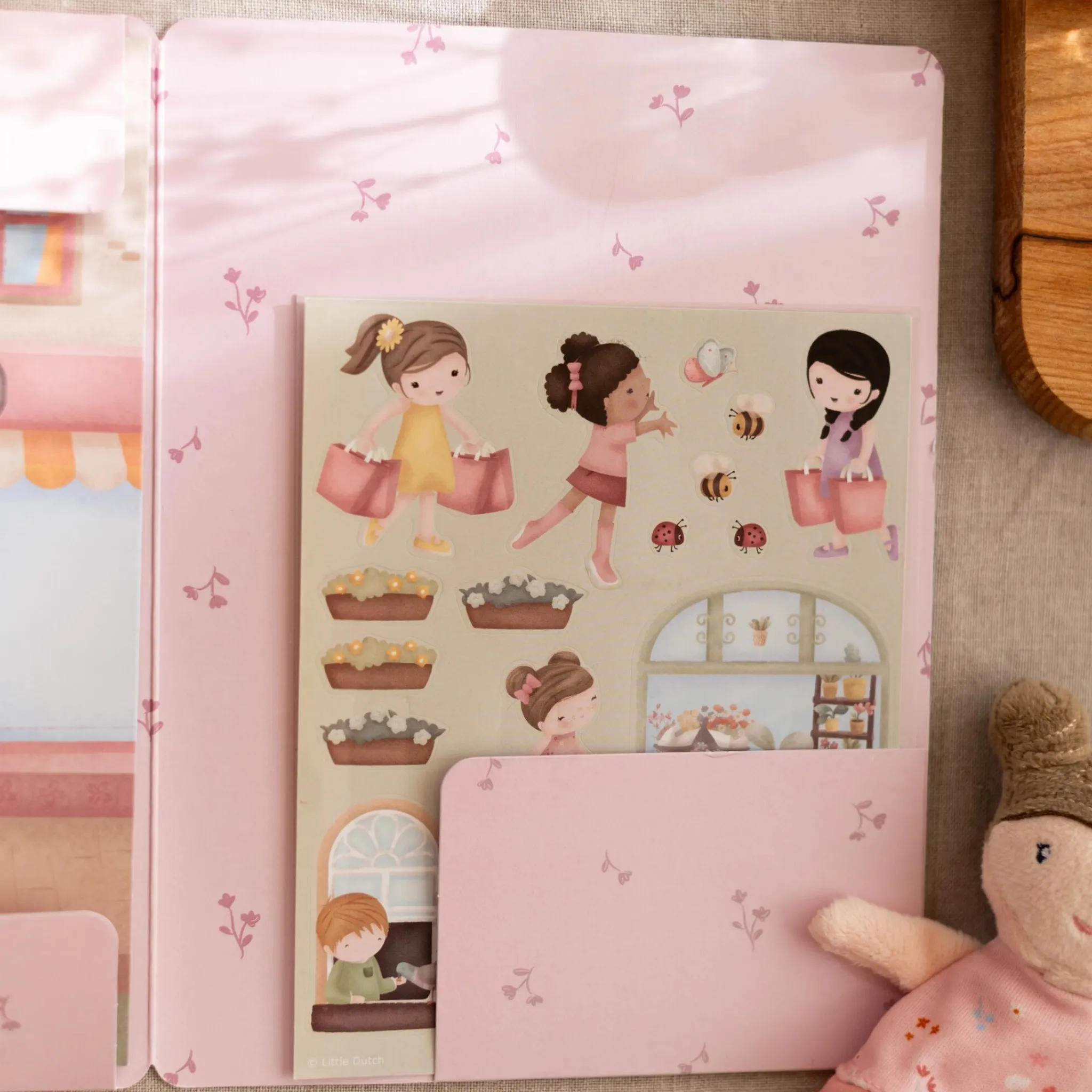 Little Dutch Stickers - Essentials - Pink New