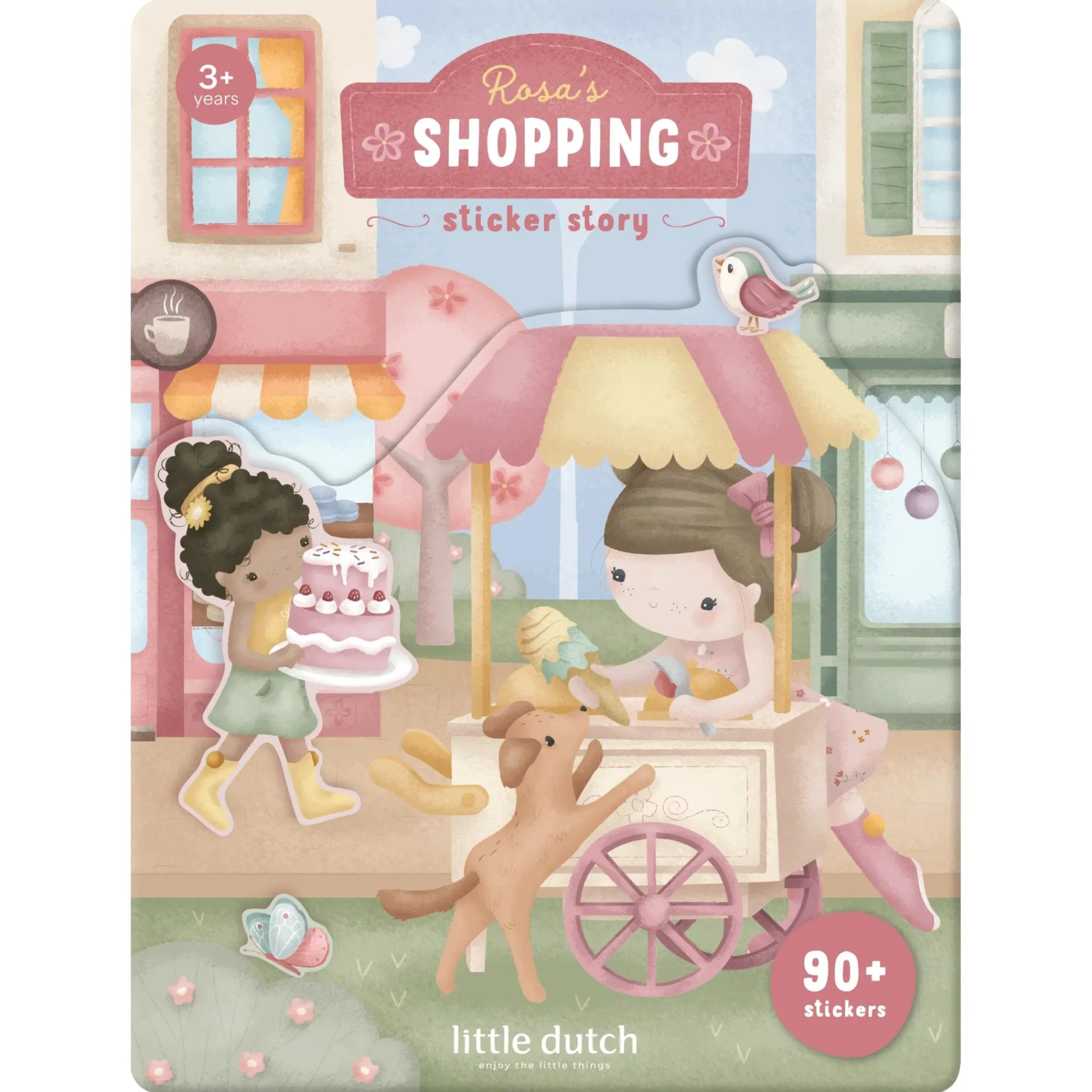 Little Dutch Stickers - Essentials - Pink New