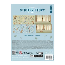 Little Dutch Sticker set forest friends Sale