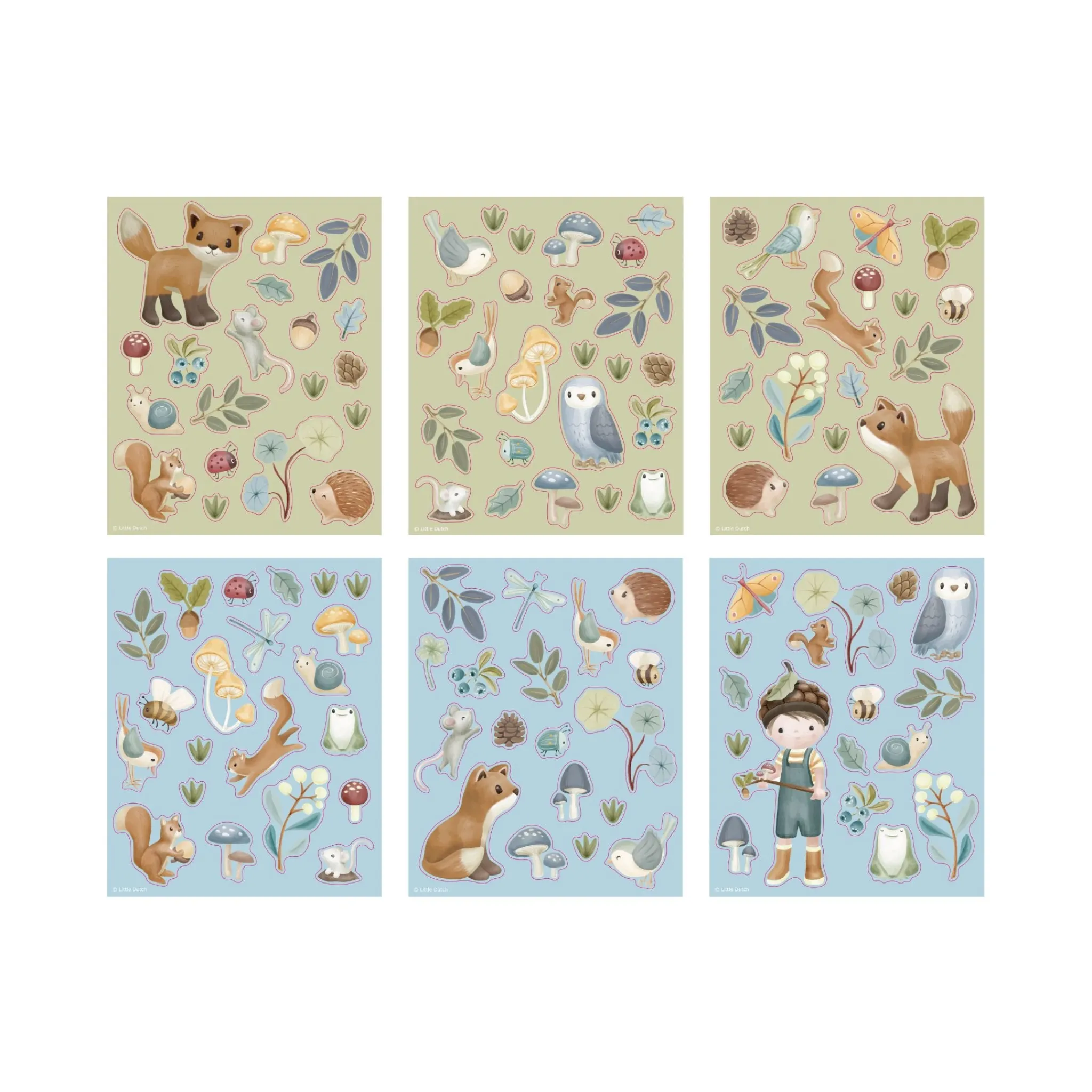 Little Dutch Sticker set forest friends Sale