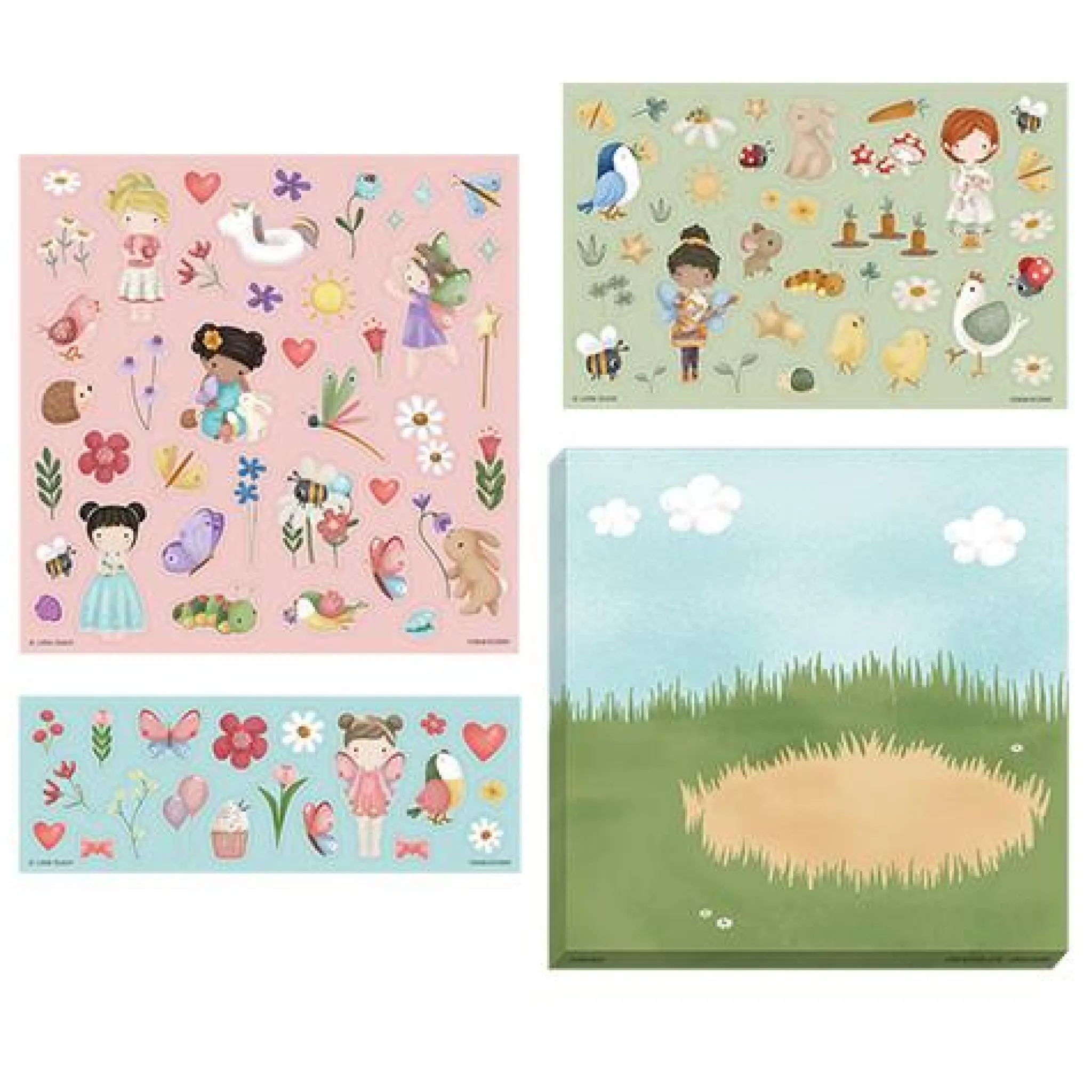 Little Dutch Stickers Rosa & Friends Outlet