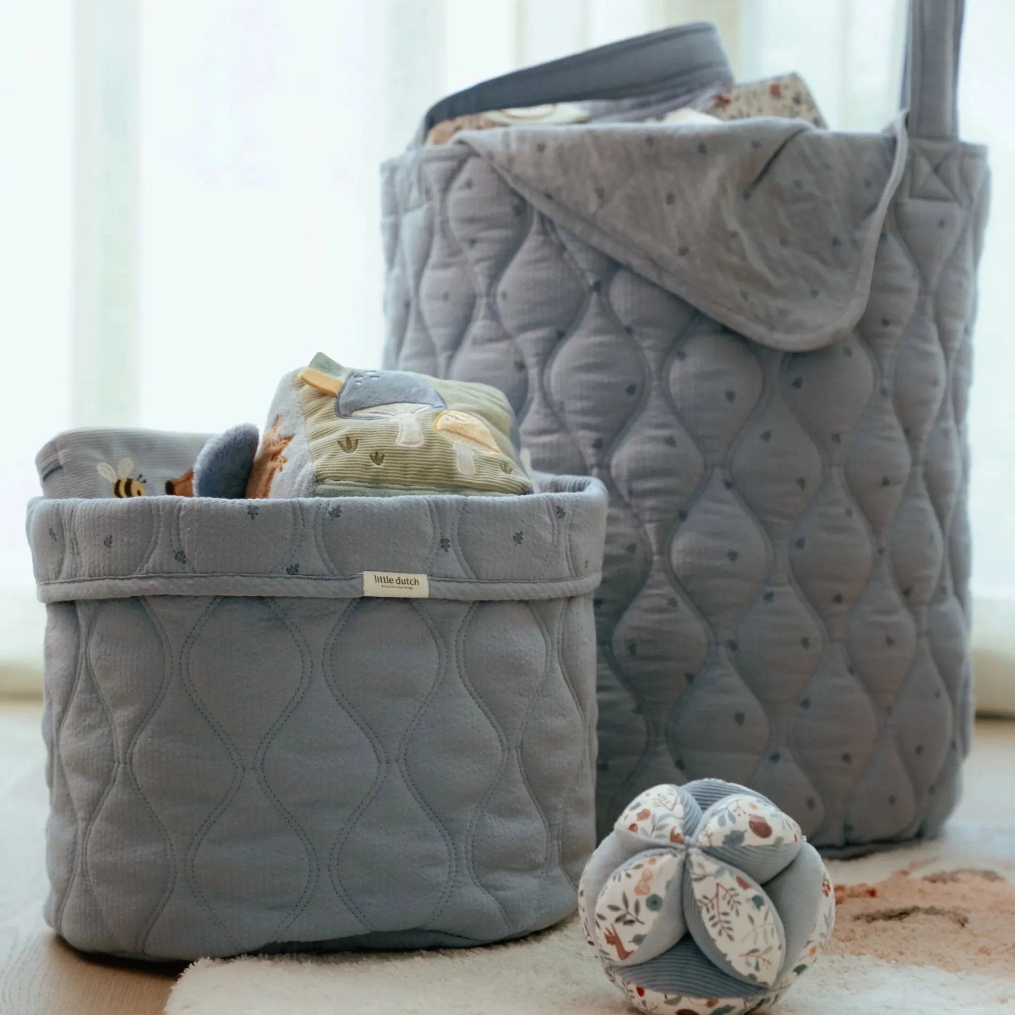 Little Dutch Storage basket large - Blue - Essentials