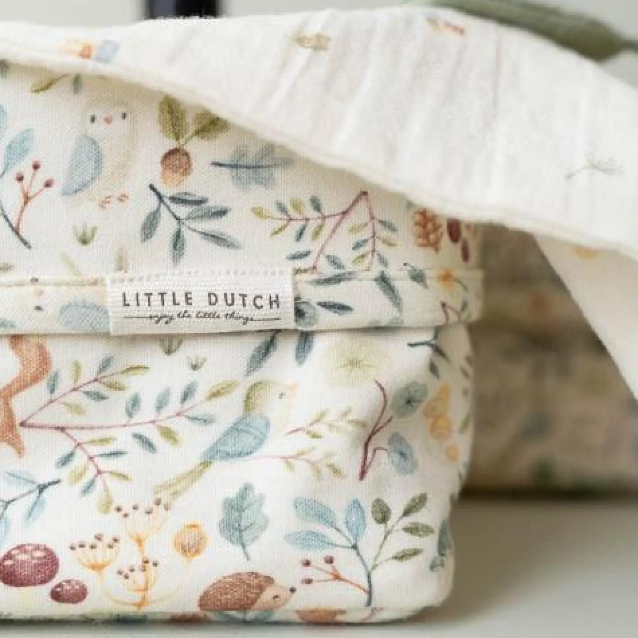 Little Dutch Storage basket large - Multicolored - Forest Friends - Forest Wonders Clearance