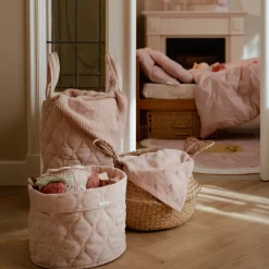 Little Dutch Storage basket large - Pink - Essentials Best