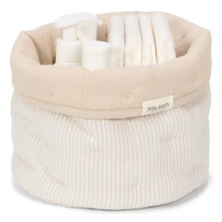 Little Dutch Storage basket small - Beige - Essentials Clearance