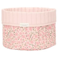 Little Dutch Storage basket small - Pink - Fairy Garden - Fairy Floral Clearance