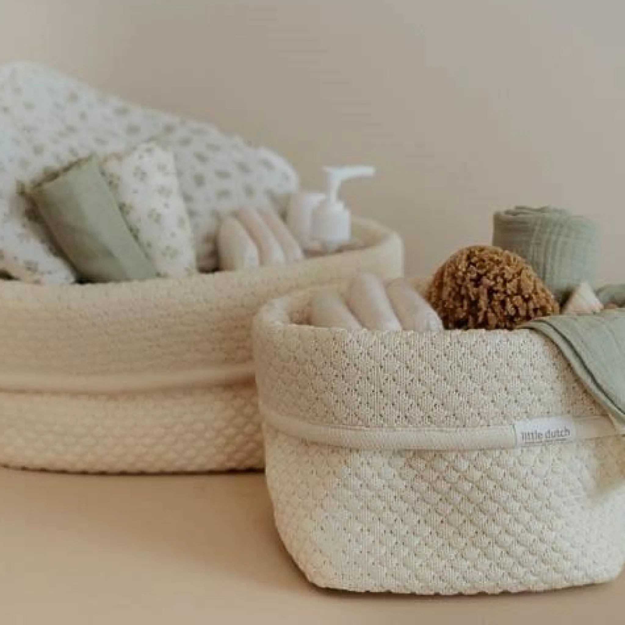 Little Dutch Storage basket small - White - Essentials