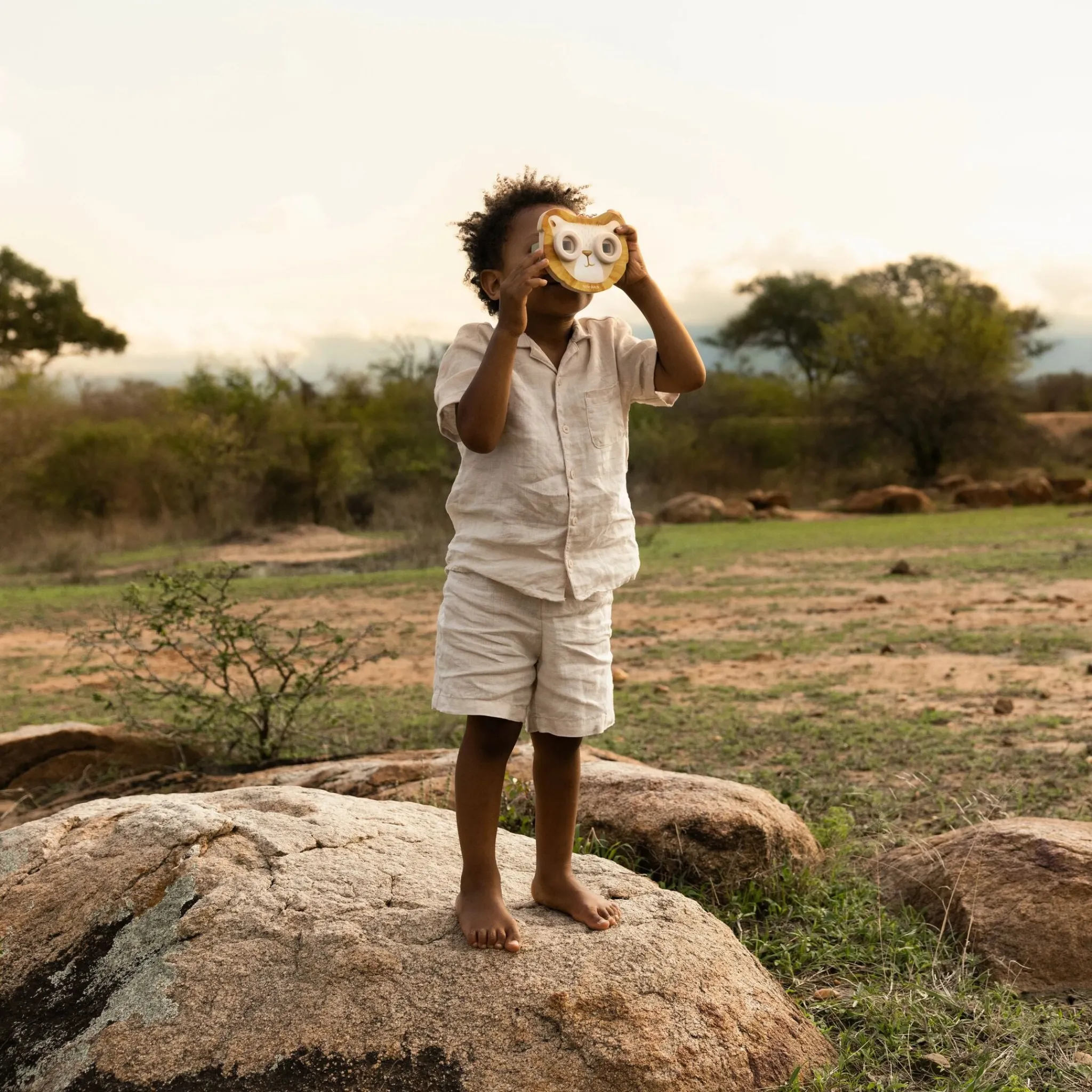 Little Dutch Story Viewer Lion - Beige Best