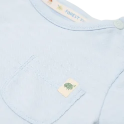 Little Dutch Striped shirt short sleeve - Blue Online