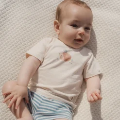 Little Dutch Striped shorts - Blue Sale