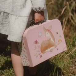 Little Dutch Suitcase - Pink - Fairy Garden