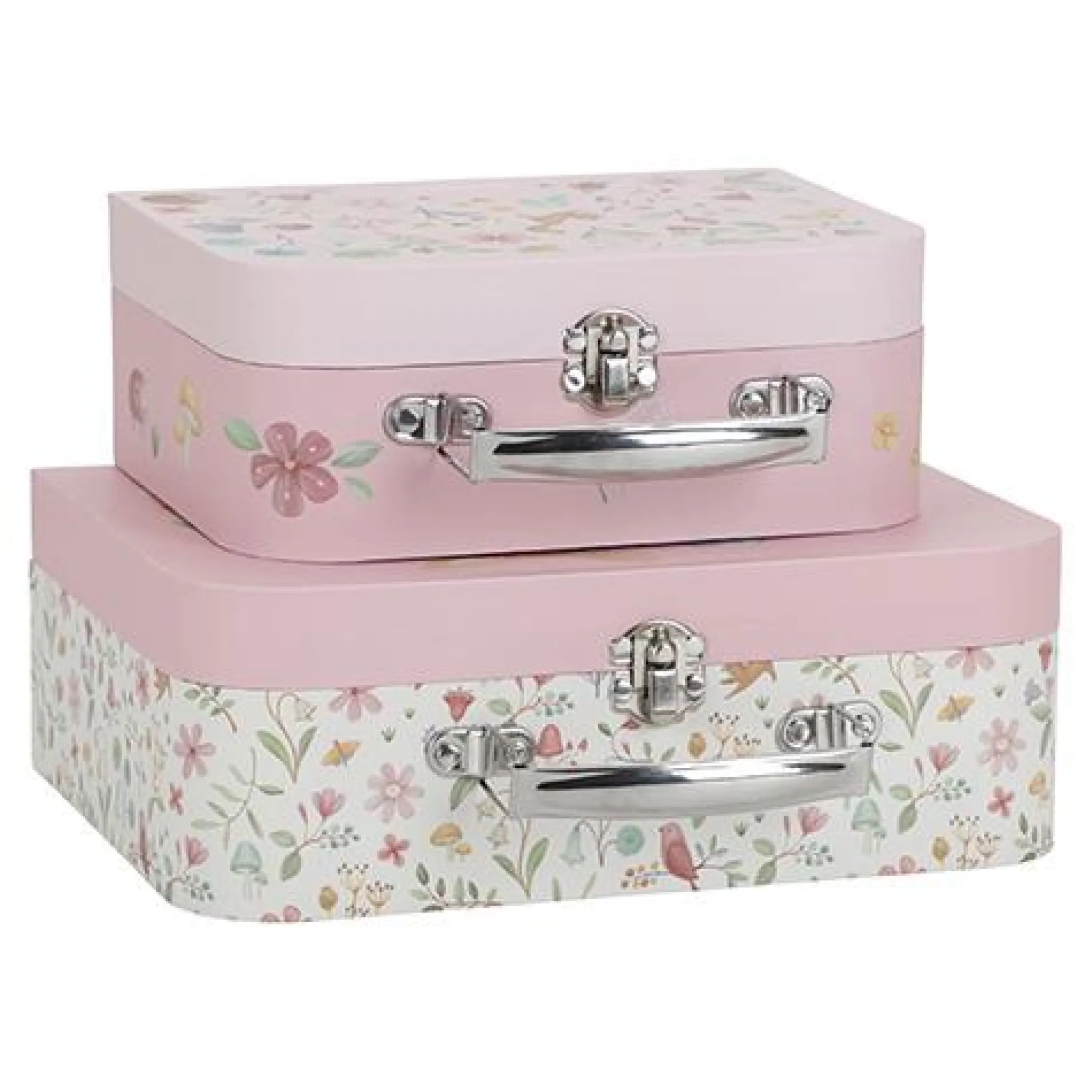 Little Dutch Suitcase - Pink - Fairy Garden