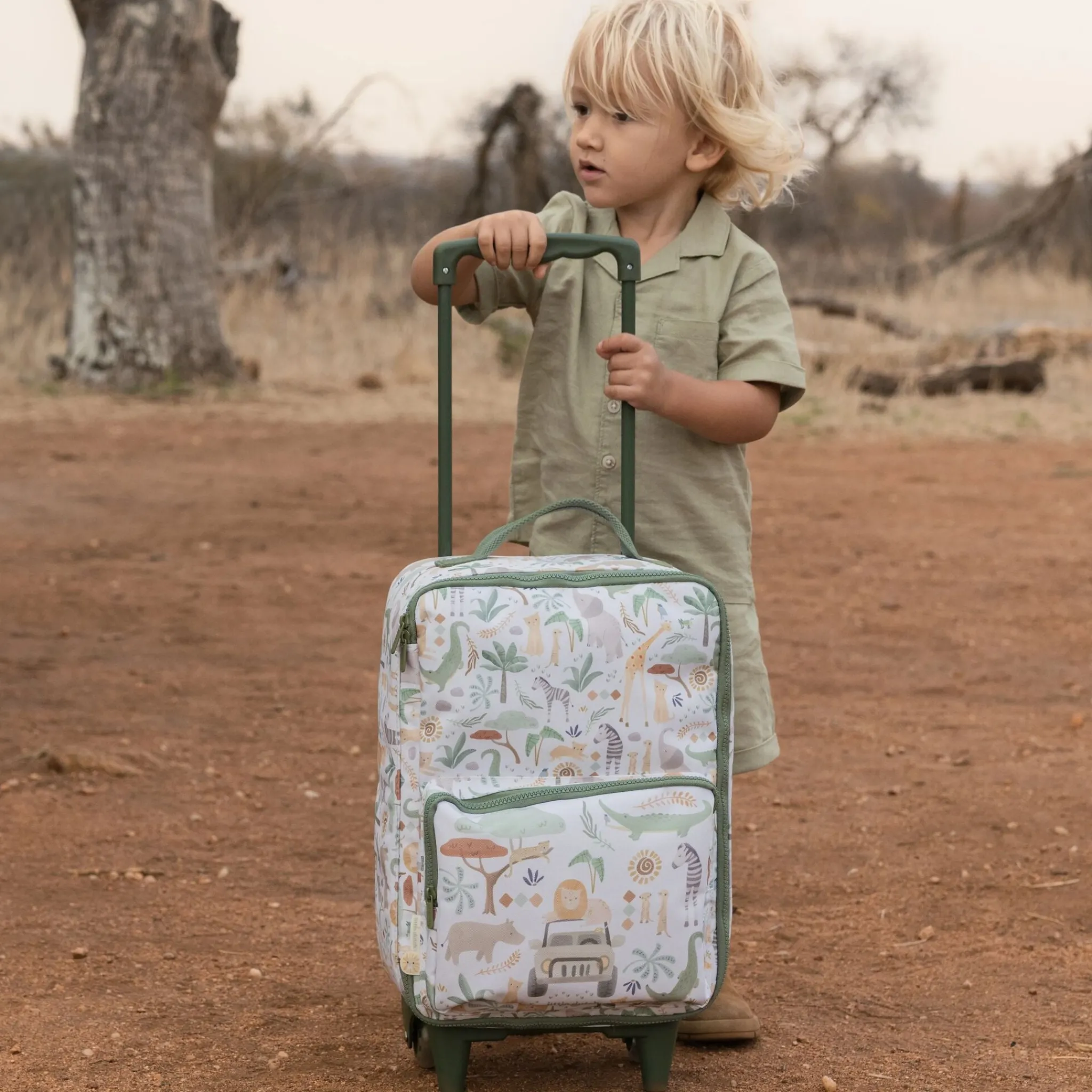 Little Dutch Suitcase - Safari Friends