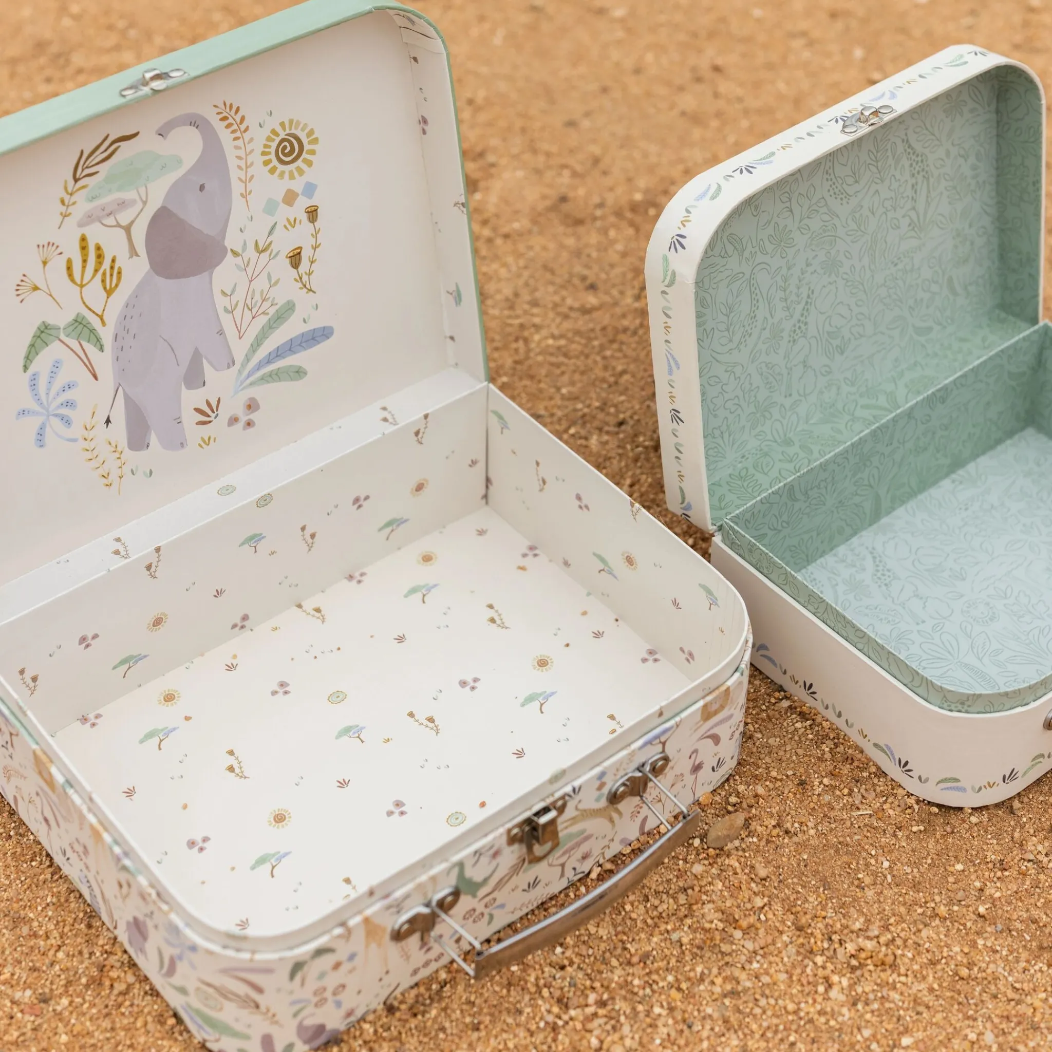 Little Dutch Suitcase set - Green Sale