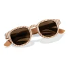 Little Dutch Sunglasses - Brown - Stripes Sale