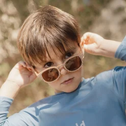 Little Dutch Sunglasses - Brown - Stripes Sale