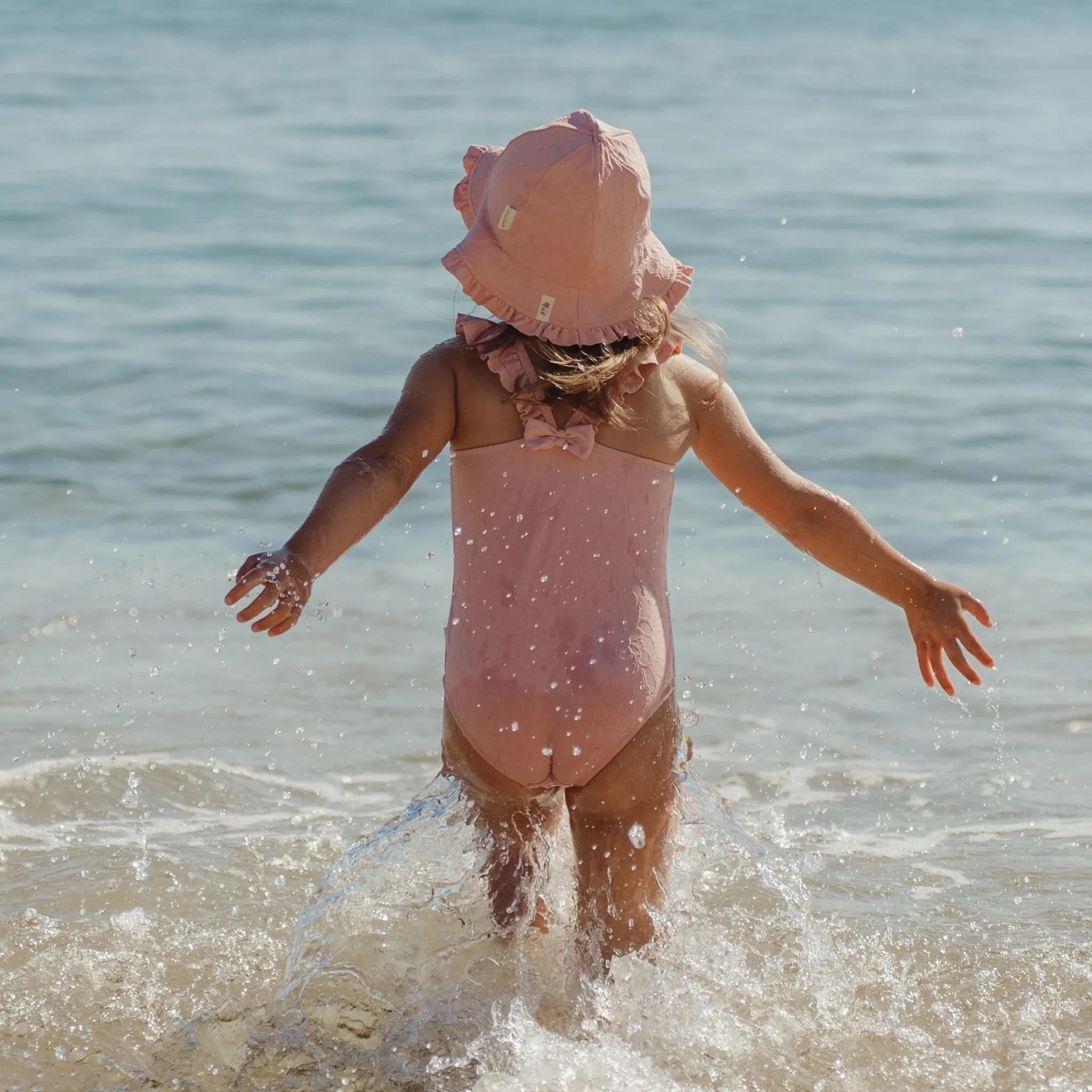 Little Dutch Sun Hat - Pink Clearance