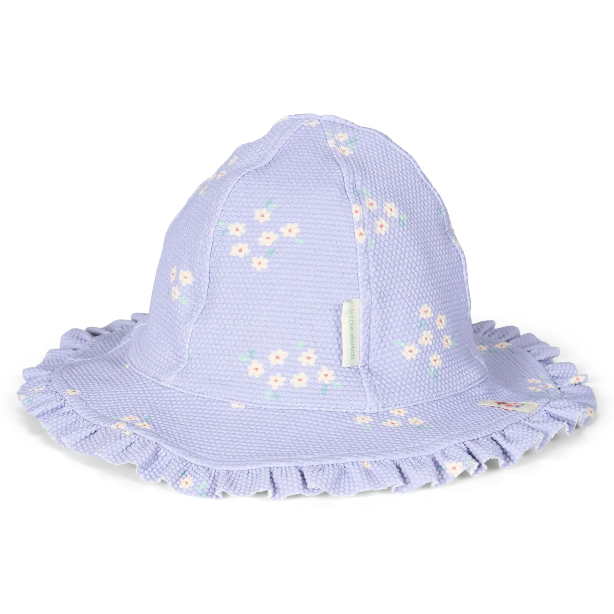 Little Dutch Sun hat - Purple - Stripes Clearance
