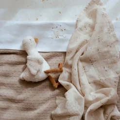 Little Dutch Swaddle - Beige - 120 cm - Newborn Naturals - Little Goose Online