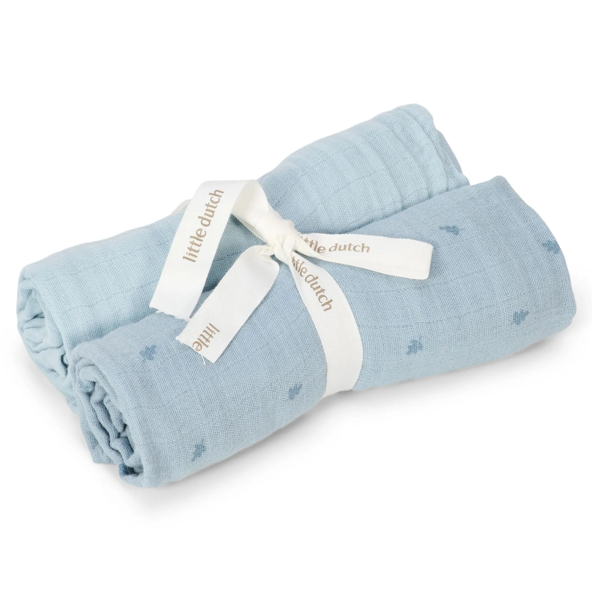 Little Dutch Swaddle - Blue - Essentials Discount
