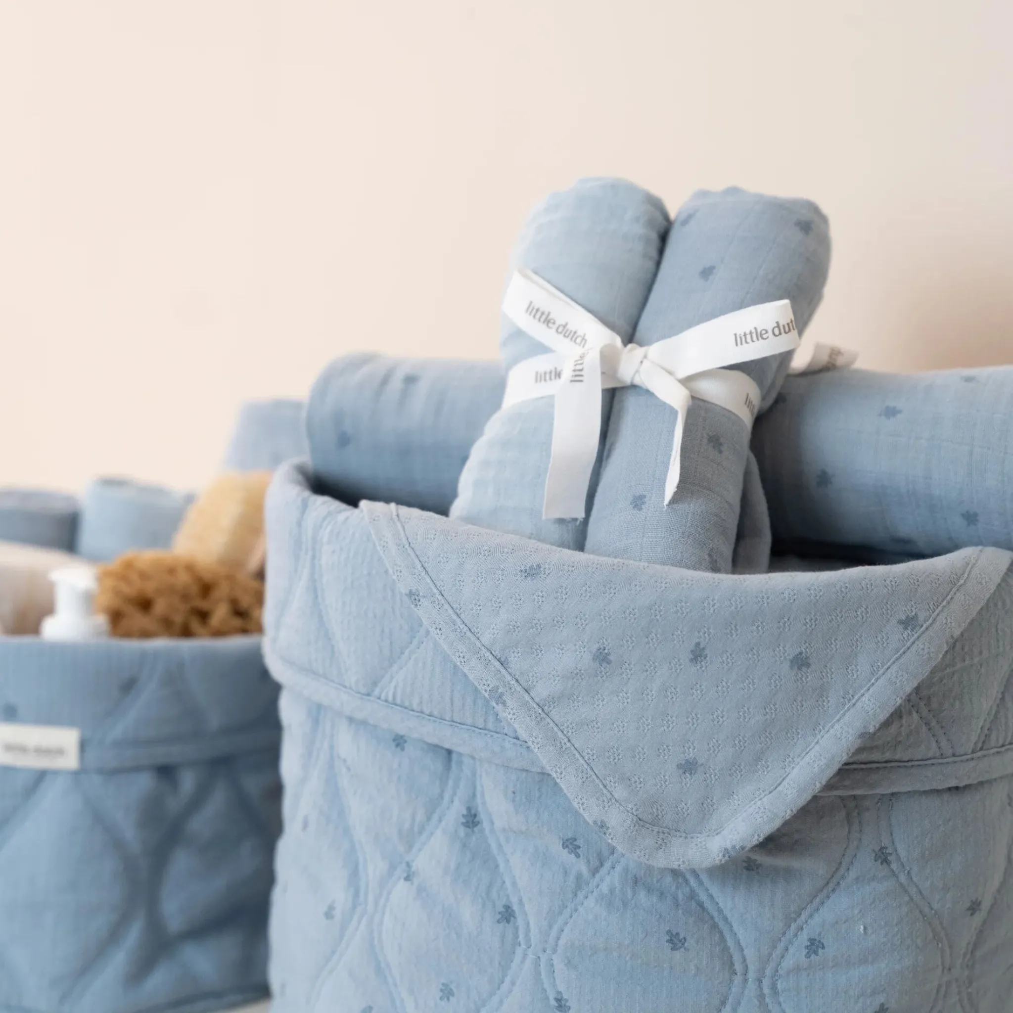 Little Dutch Swaddle - Blue - Essentials Discount